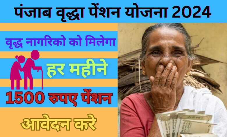 Punjab Vridha Pension Yojana 2024 