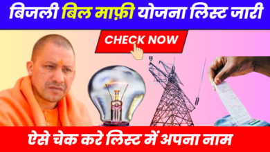 Bijli Bill Mafi Yojana List 2024