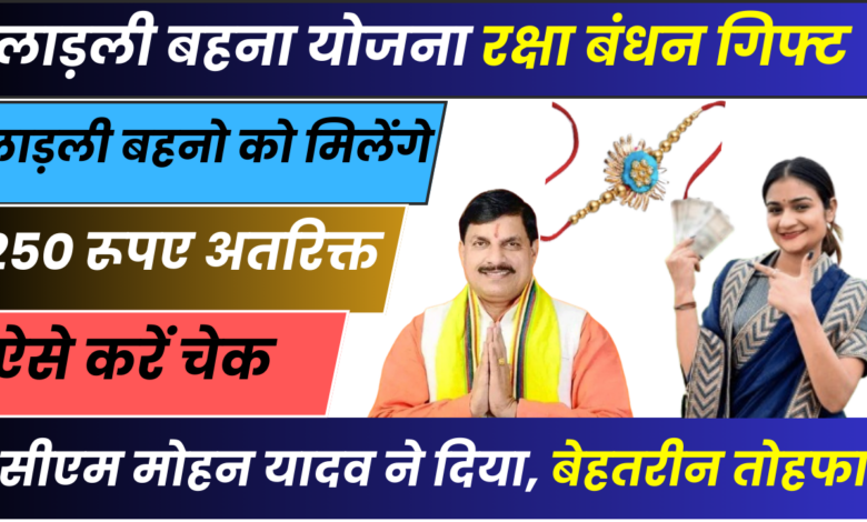 Ladli Behna Yojana Raksha Bandhan Gift