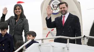 US Vice President JD Vance arrived in Delhi, Ashwini Vaishnav welcomed him