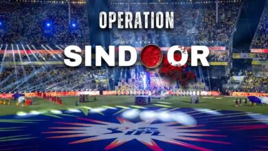 Celebration of Operation Sindoor at the end of IPL