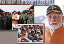 PM Modi met army soldiers at Adampur Airbase