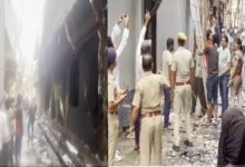 fire in Ajmer hotel people jumped from windows to save their lives
