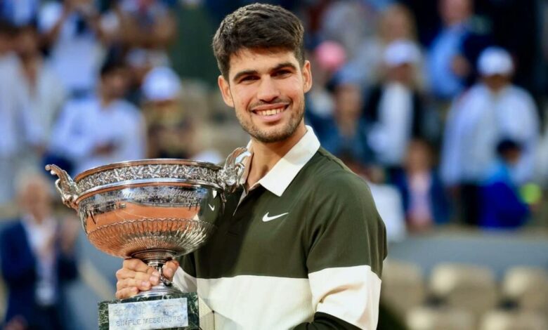 French Open 2025 Carlos Alcaraz makes history again