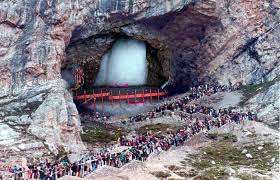 Amarnath Yatra 2025 First sight of Baba Snowy in Young Cave