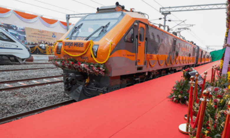 Big announcement by Indian Railways100 Amrit Bharat trains will run across the country
