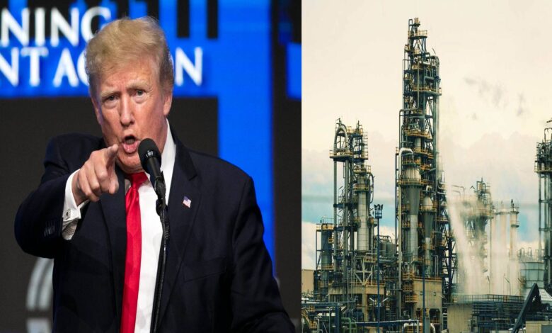 Petroleum Company Ban America banned 6 Indian companies for buying oil from Iran