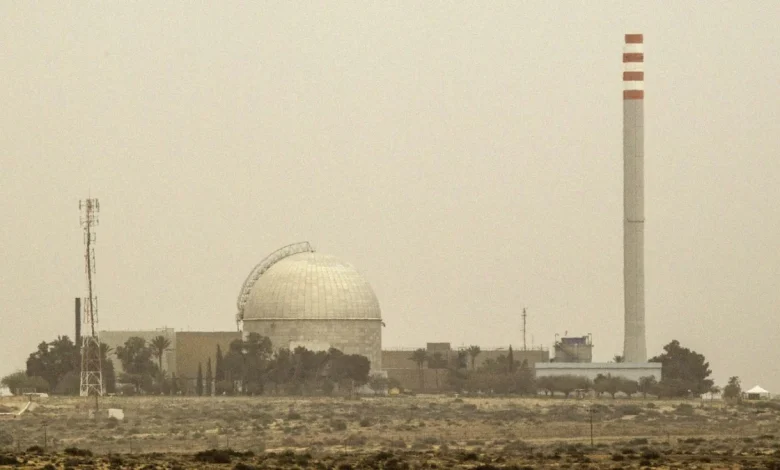 dimona-nuclear-center-iran-missiles