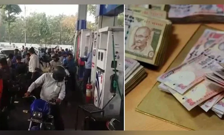 indian-oil-reserves-rumors-petrol-pump-crowd