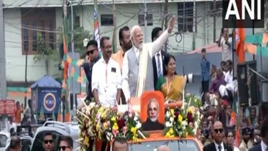 pm-modi-thrissur-road-show-kerala-politics
