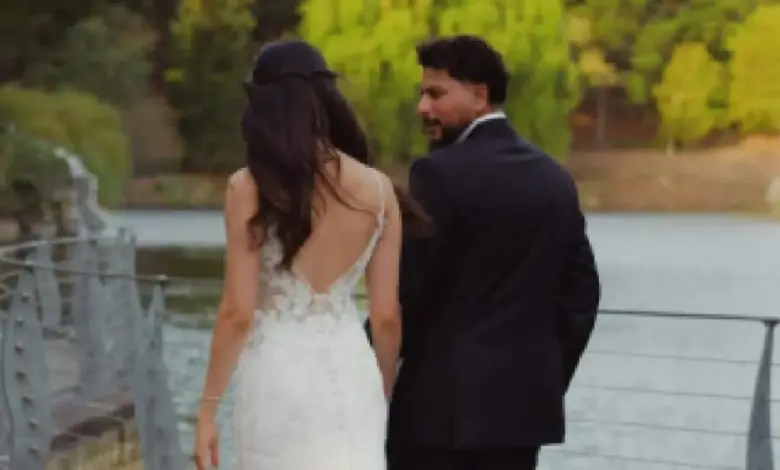 kuldeep-yadav-vrindavan-wedding-visit