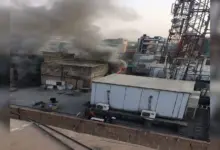 noida-sector-18-salon-fire