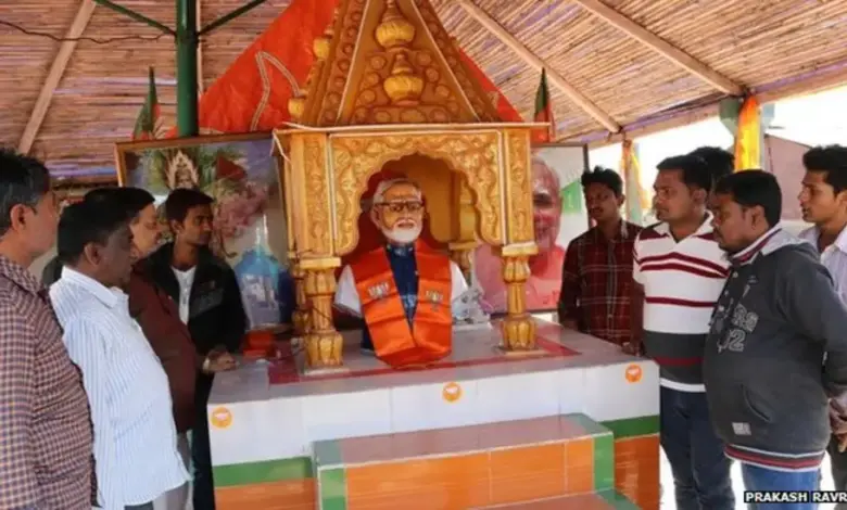 pm-modi-temple-visit-non-veg-prasad