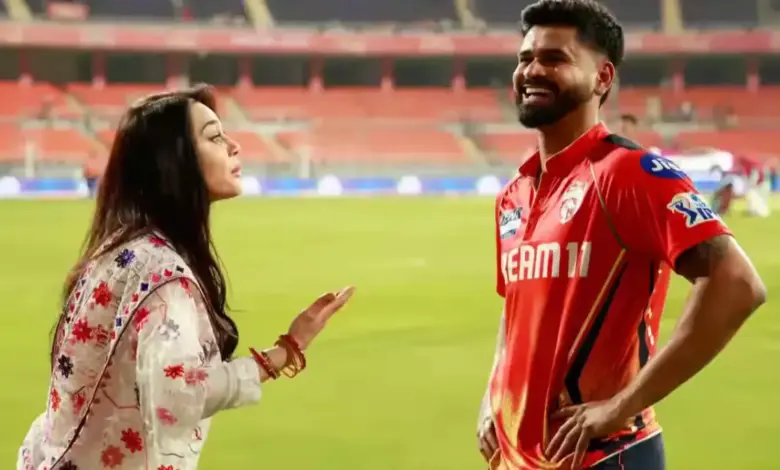 preity-zinta-shreyas-iyer-ipl
