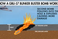 us-aircraft-bunker-buster-bomb-mission